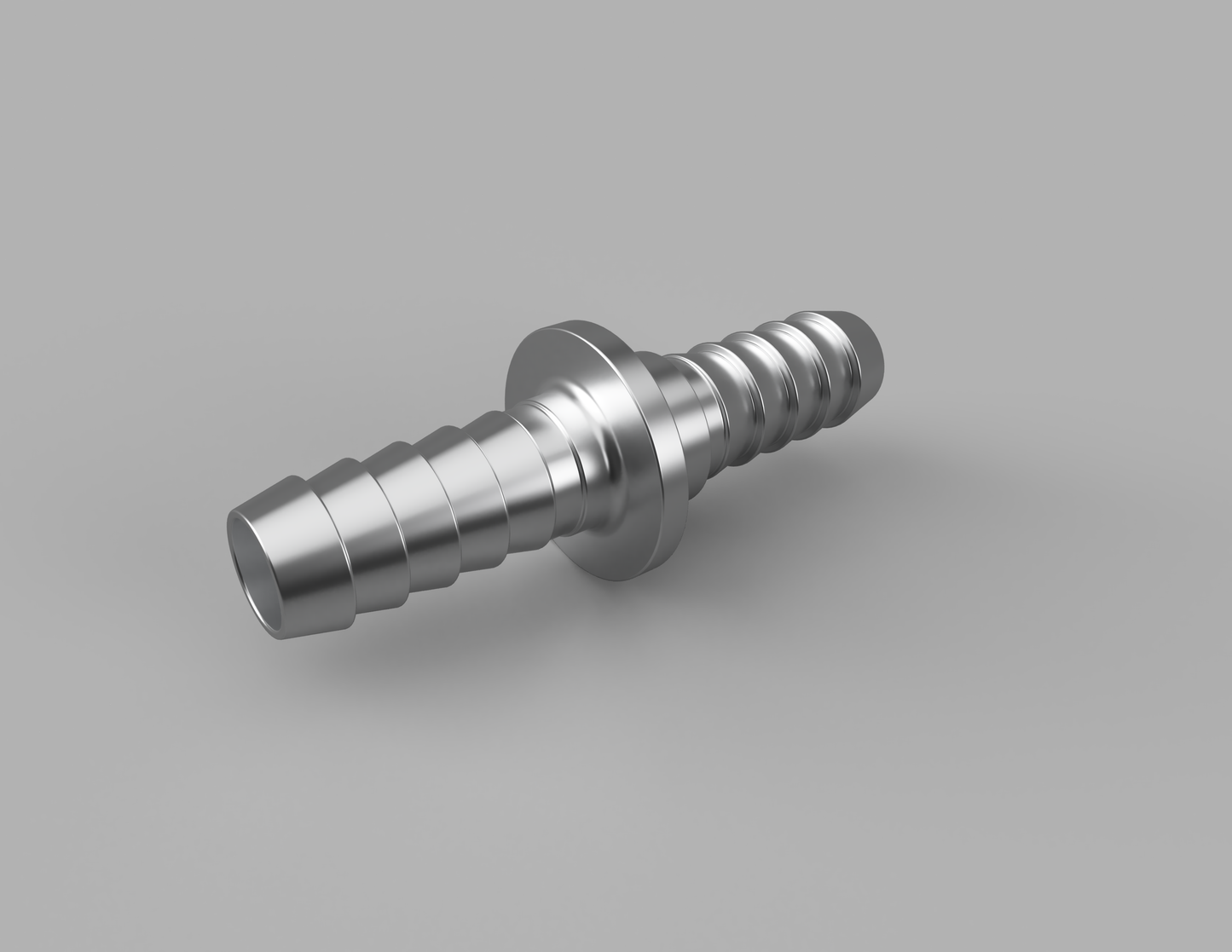 Weld-in Thru Hull Fitting Aluminum 1/2" ID Hose